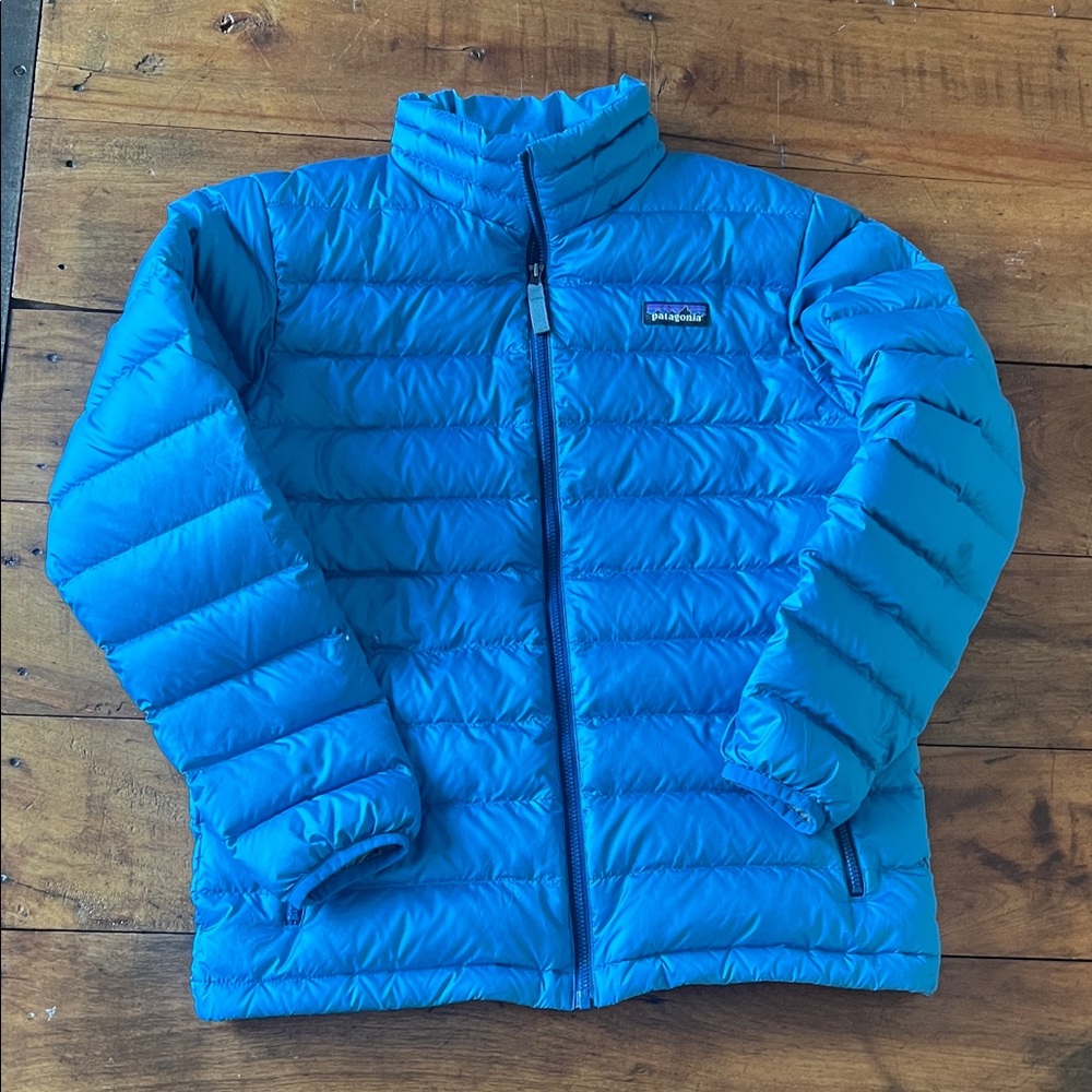 Patagonia Kids Puffer Jacket -  Blue